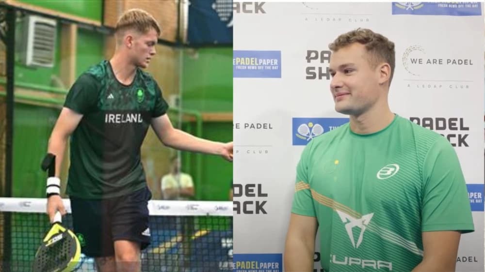 Rising Stars of Padel: McKibben and Neave Lead Ireland Rising Stars of Padel: McKibben and Neave Lead Ireland