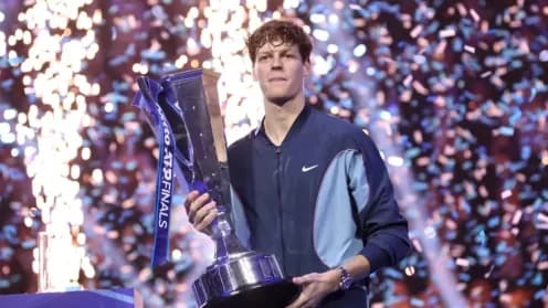 Sinner Claims First ATP Finals Title Amid Doping Controversy Sinner Claims First ATP Finals Title Amid Doping Controversy